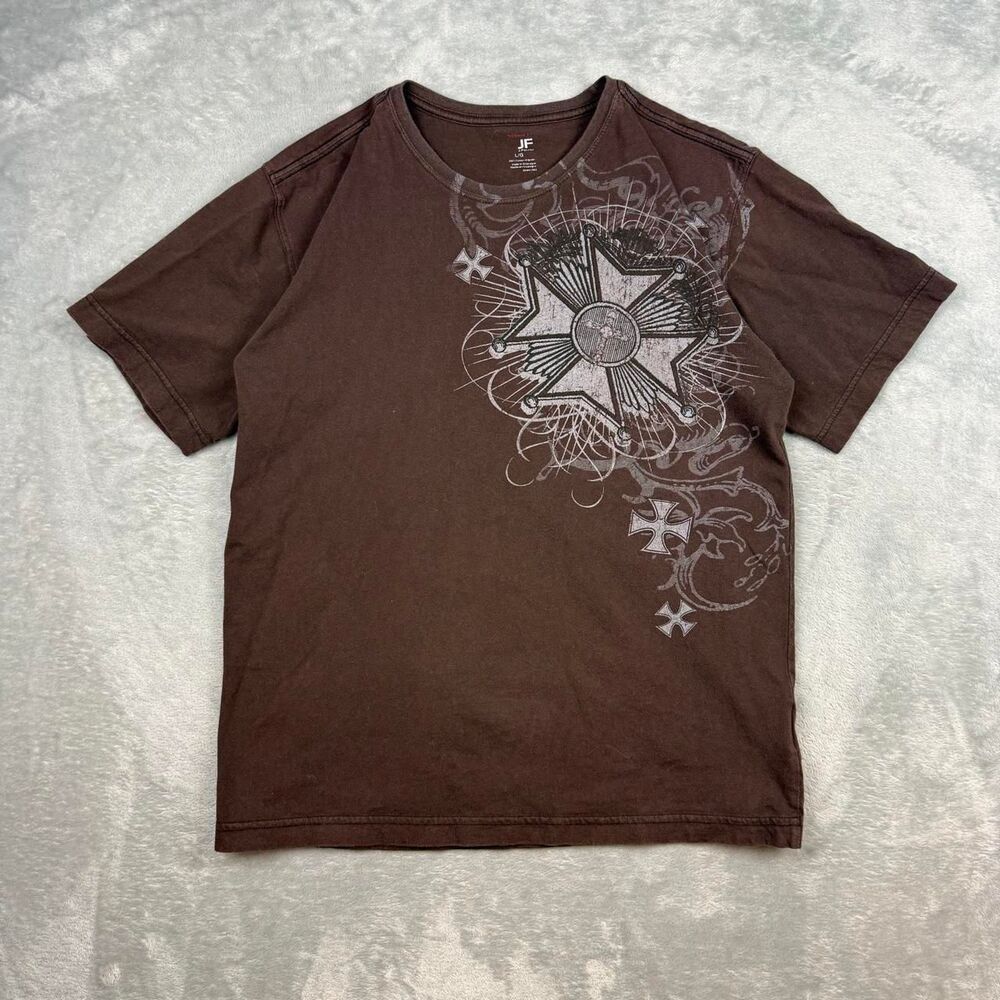 Jf-jferrar Men's Brown T-shirt